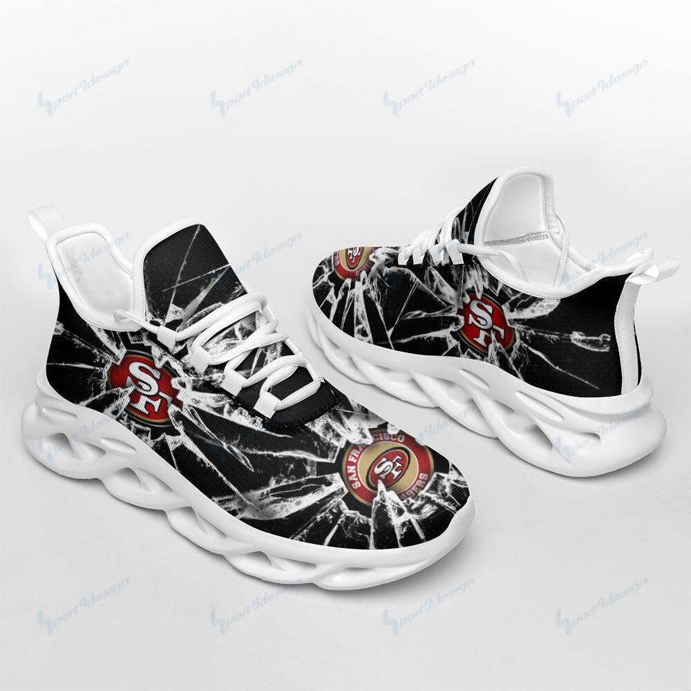 Ideafootwear San Francisco 49ers Max Soul Shoes Sneakers For Men And Women 69