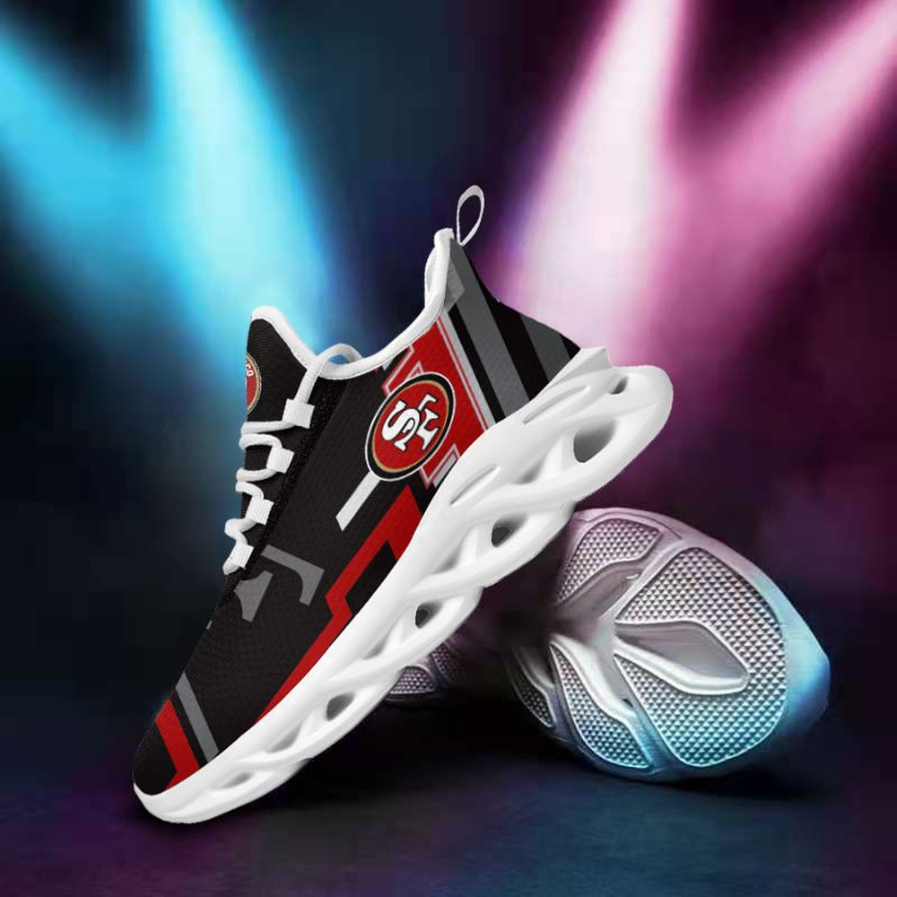 Ideafootwear San Francisco 49ers Max Soul Shoes Sneakers For Men And Women 145