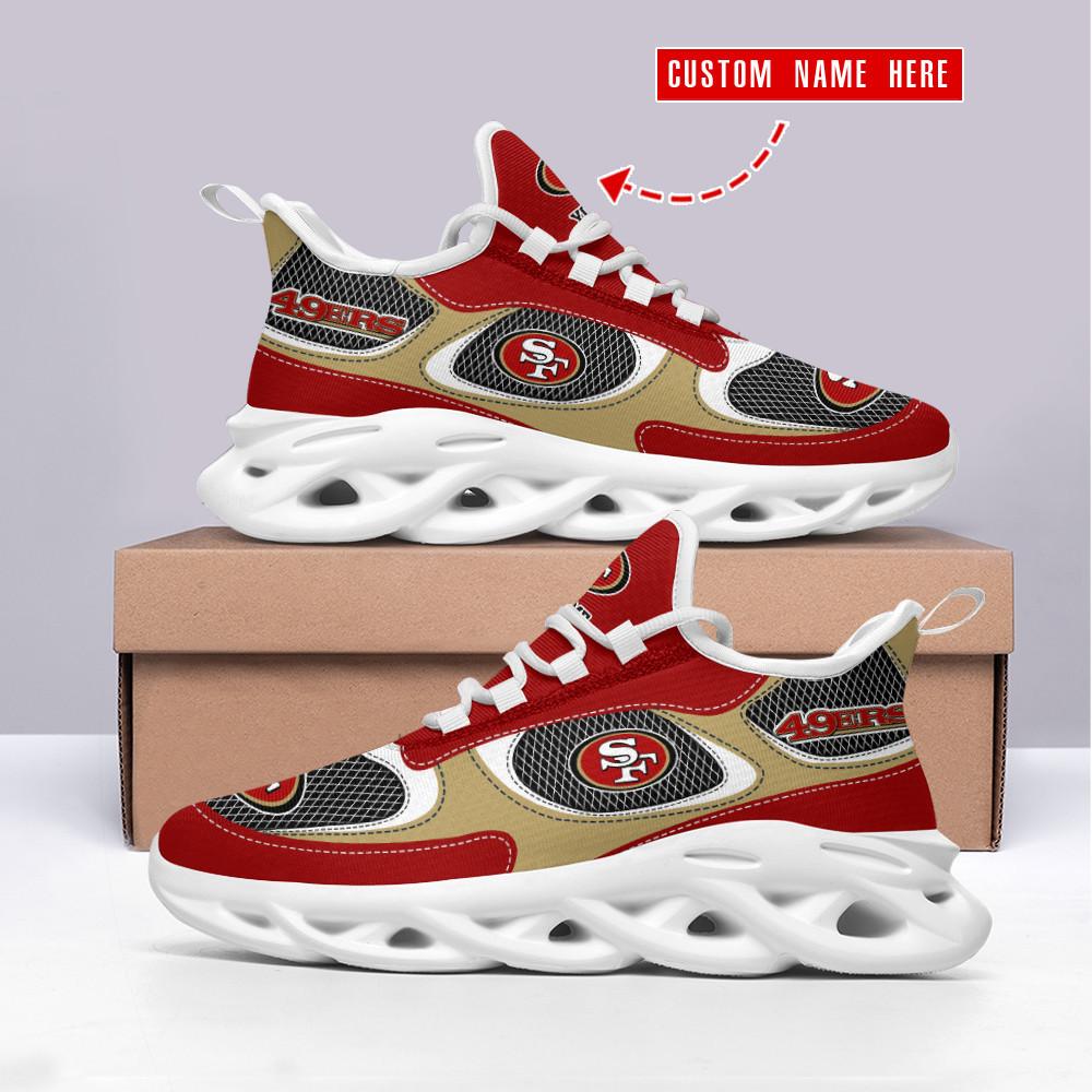 Ideafootwear San Francisco 49ers Max Soul Shoes Sneakers For Men And Women 116