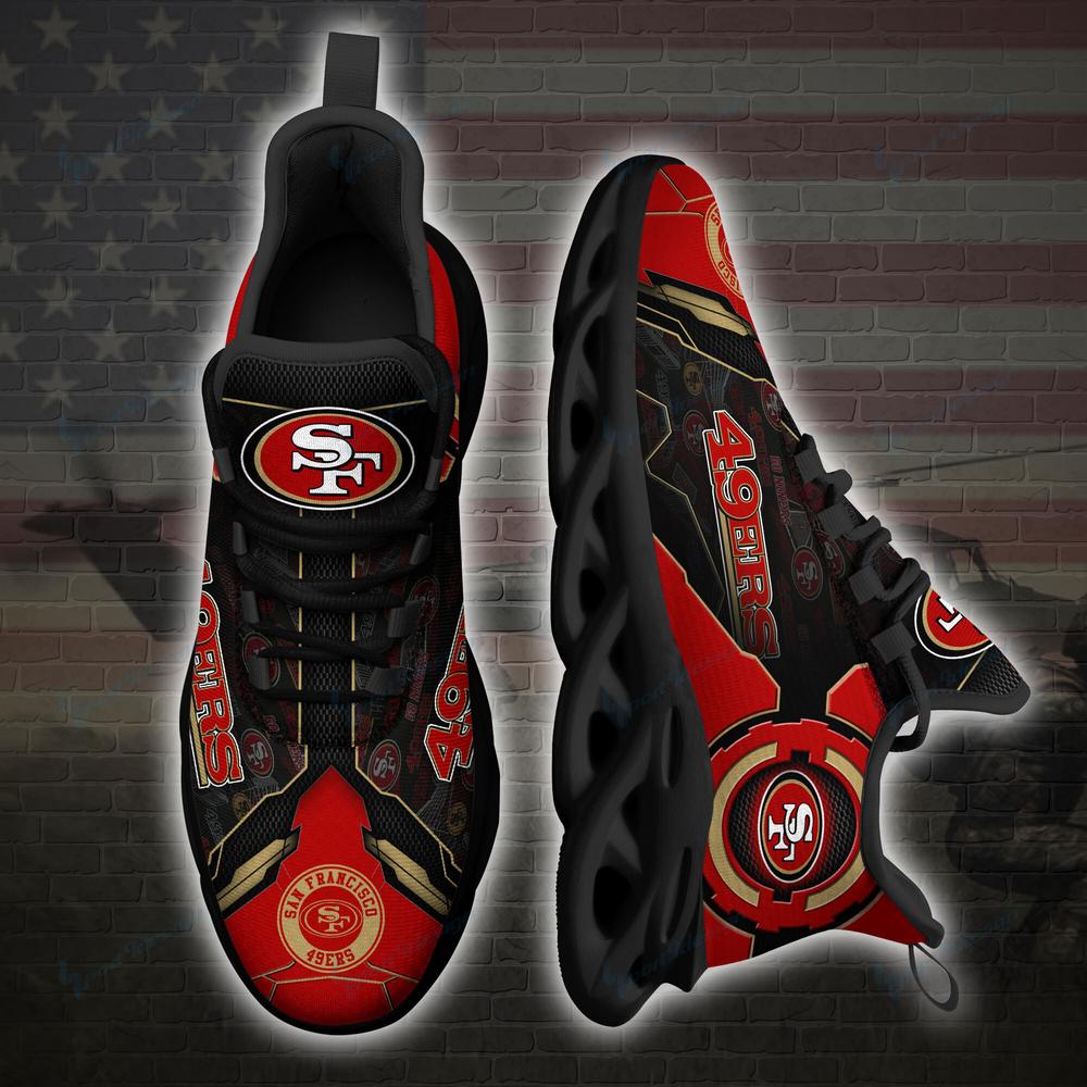 Ideafootwear San Francisco 49ers Max Soul Shoes Sneakers For Men And Women 94