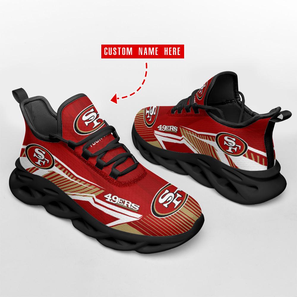 Ideafootwear San Francisco 49ers Max Soul Shoes Sneakers For Men And Women 14