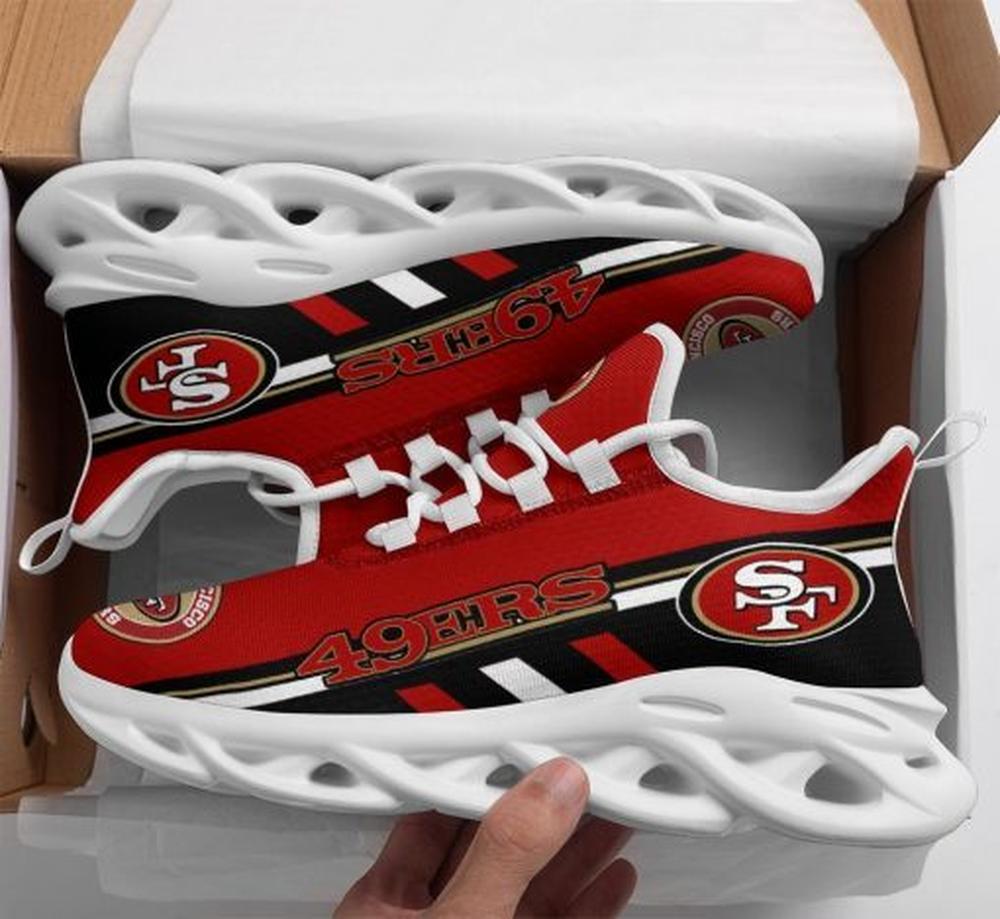 Ideafootwear San Francisco 49ers Max Soul Shoes Sneakers For Men And Women 130