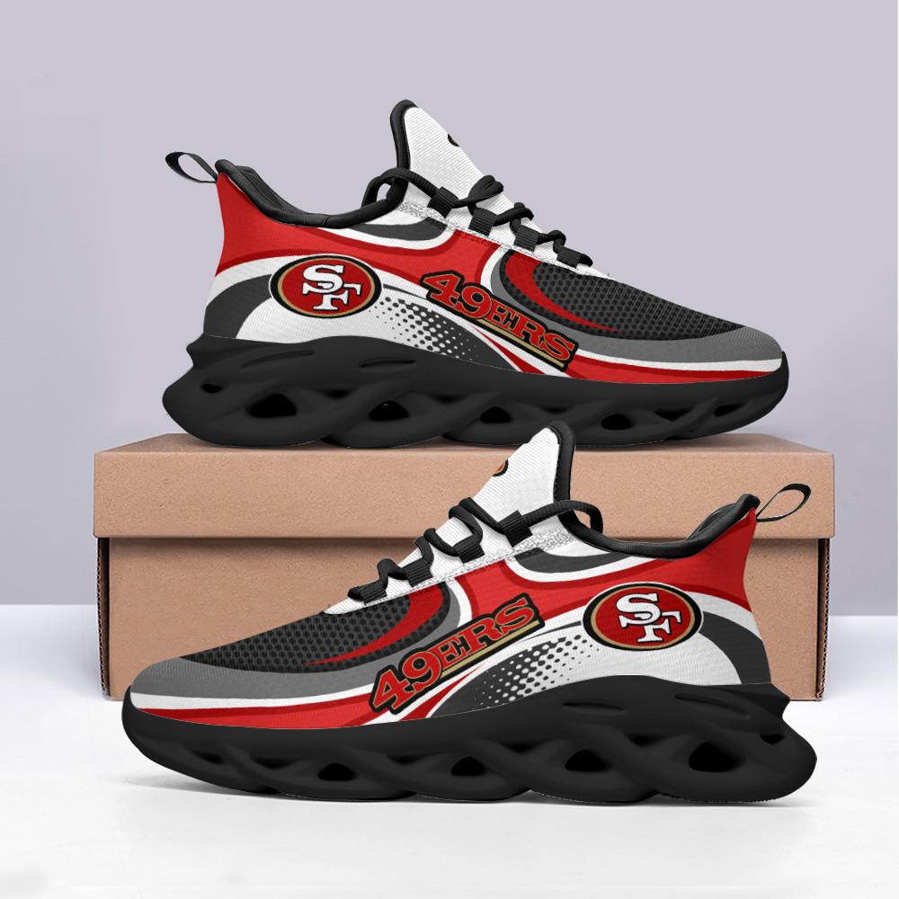 Ideafootwear San Francisco 49ers Max Soul Shoes Sneakers For Men And Women 55