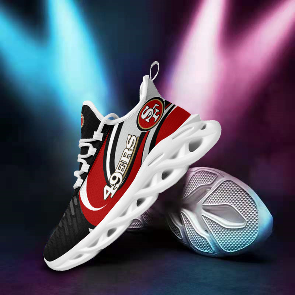 Ideafootwear San Francisco 49ers Max Soul Shoes Sneakers For Men And Women 78