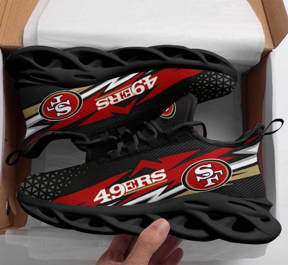 Ideafootwear San Francisco 49ers Max Soul Shoes Sneakers For Men And Women 48