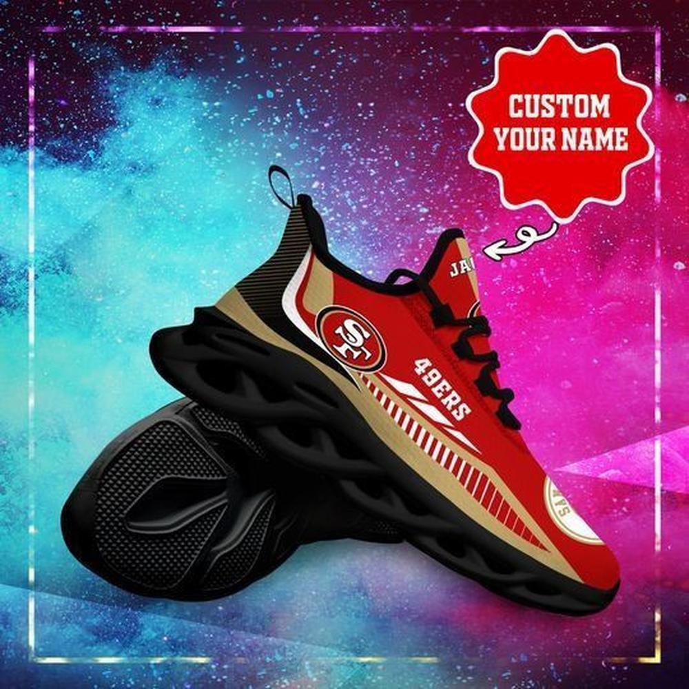 Ideafootwear San Francisco 49ers Max Soul Shoes Sneakers For Men And Women 117