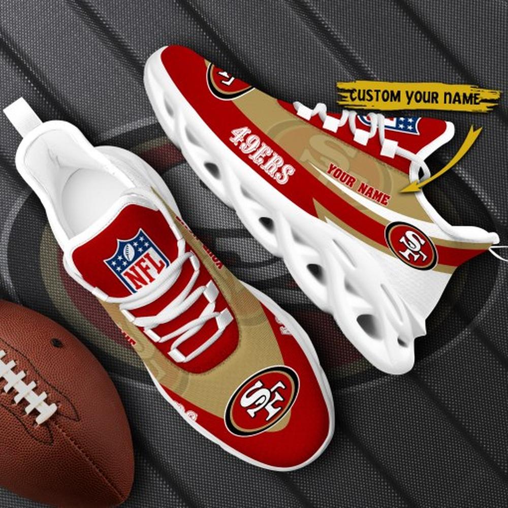 Ideafootwear San Francisco 49ers Max Soul Shoes Sneakers For Men And Women 120