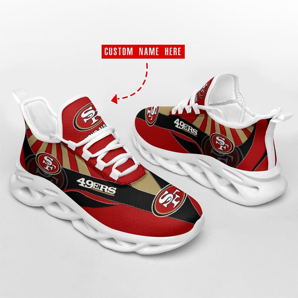 Ideafootwear San Francisco 49ers Max Soul Shoes Sneakers For Men And Women 22
