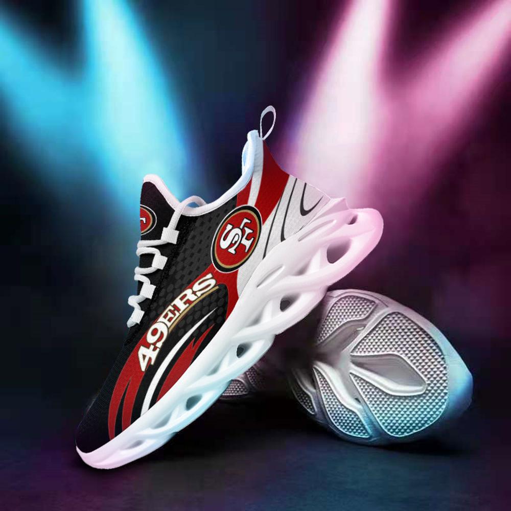 Ideafootwear San Francisco 49ers Max Soul Shoes Sneakers For Men And Women 85