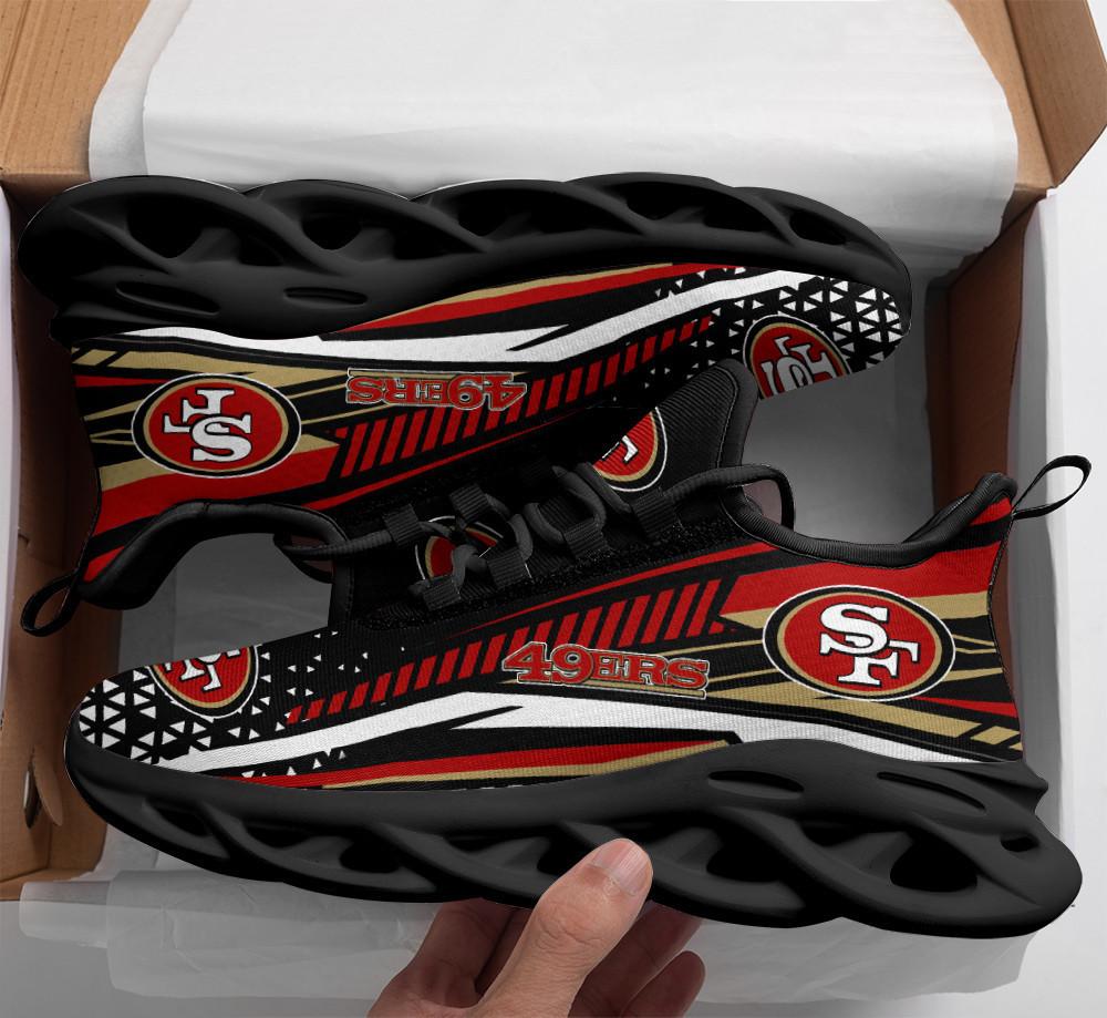Ideafootwear San Francisco 49ers Max Soul Shoes Sneakers For Men And Women 73