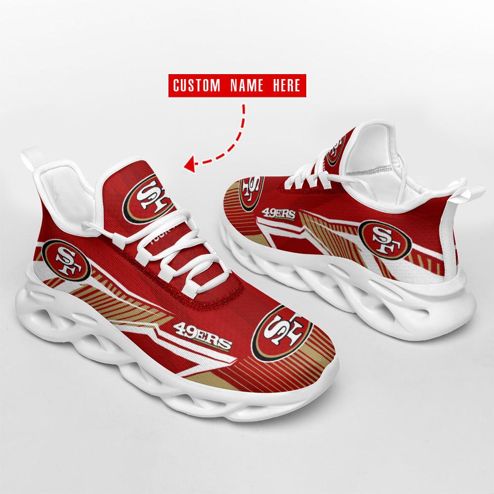 Ideafootwear San Francisco 49ers Max Soul Shoes Sneakers For Men And Women 14