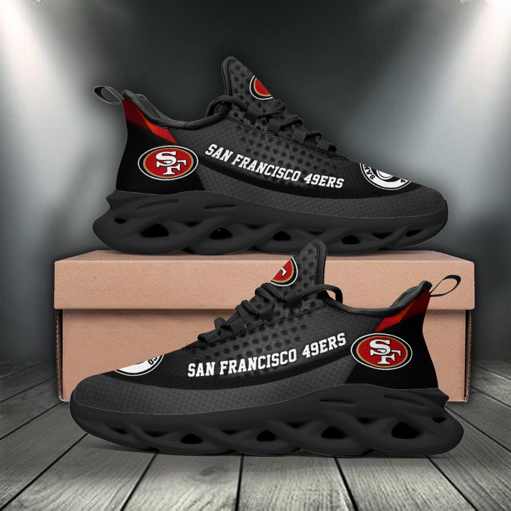 Ideafootwear San Francisco 49ers Max Soul Shoes Sneakers For Men And Women 68