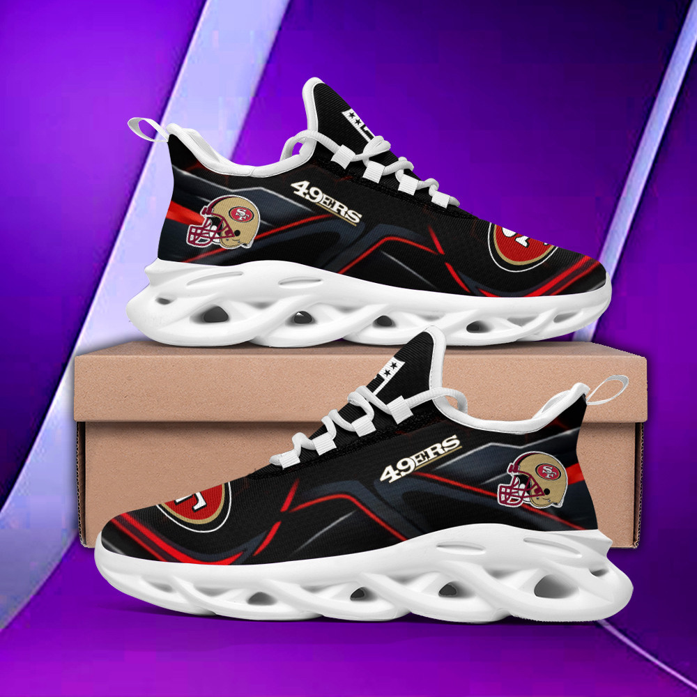 Ideafootwear San Francisco 49ers Max Soul Shoes Sneakers For Men And Women 66