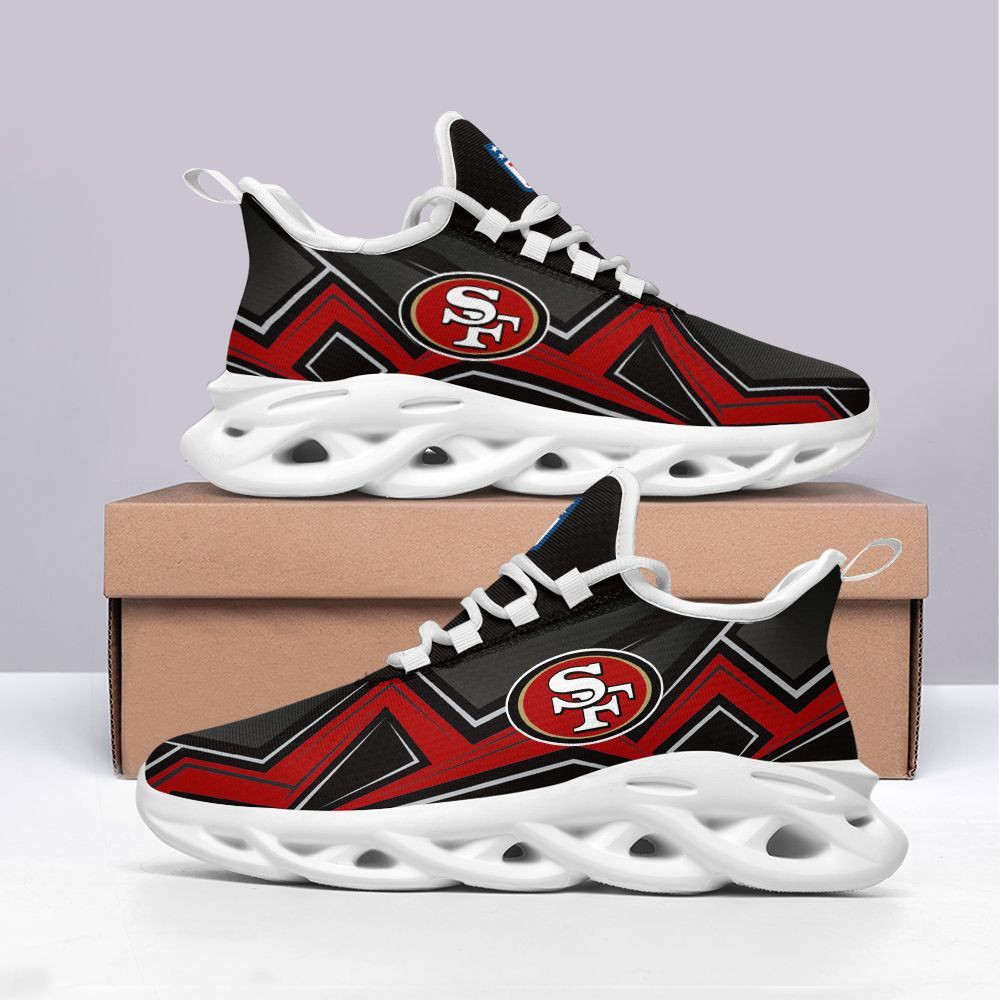 Ideafootwear San Francisco 49ers Max Soul Shoes Sneakers For Men And Women 42