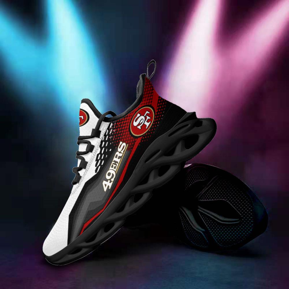 Ideafootwear San Francisco 49ers Max Soul Shoes Sneakers For Men And Women 33