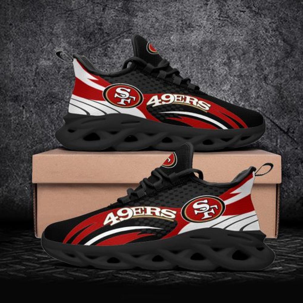 Ideafootwear San Francisco 49ers Max Soul Shoes Sneakers For Men And Women 85