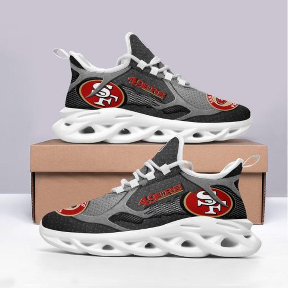 Ideafootwear San Francisco 49ers Max Soul Shoes Sneakers For Men And Women 93