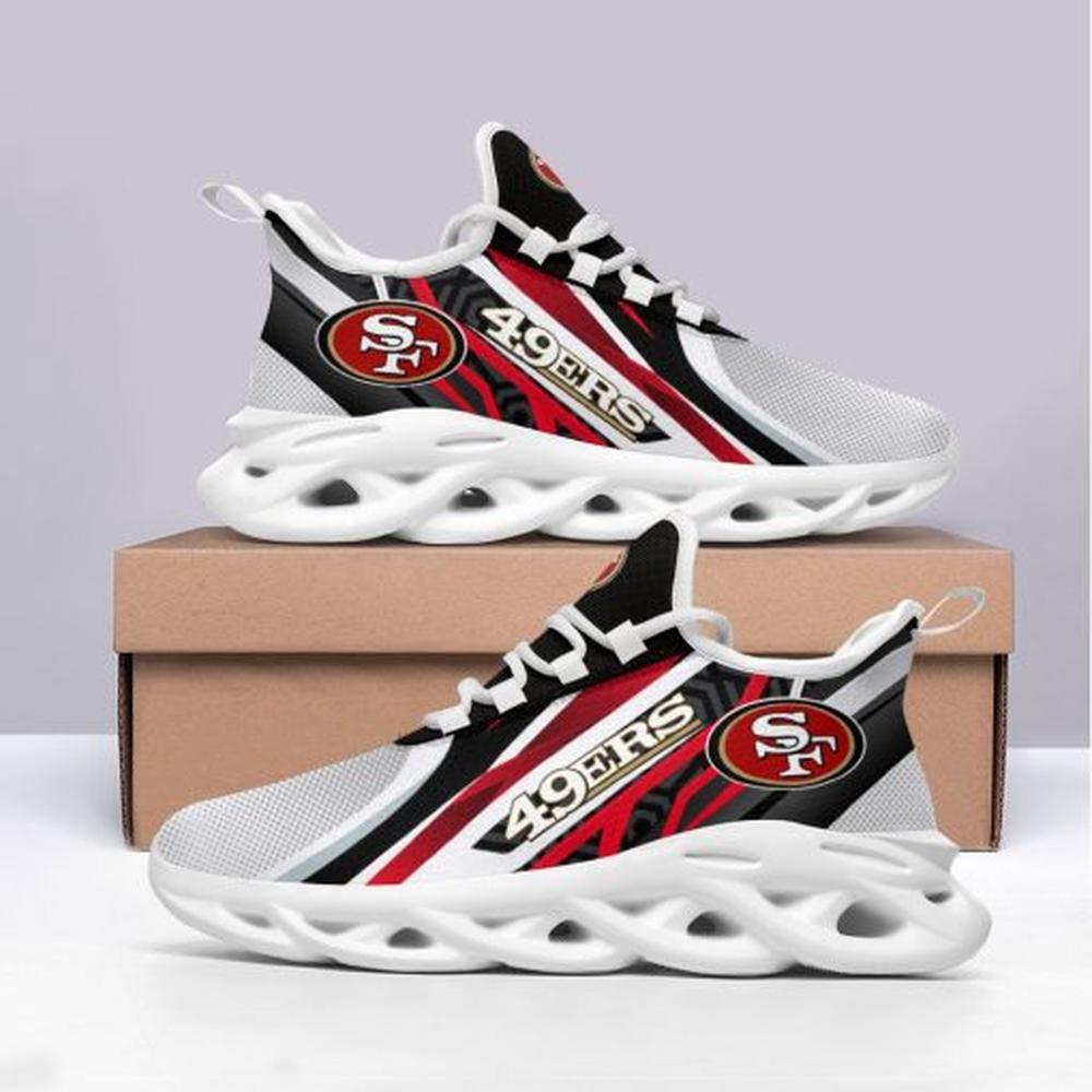 Ideafootwear San Francisco 49ers Max Soul Shoes Sneakers For Men And Women 49