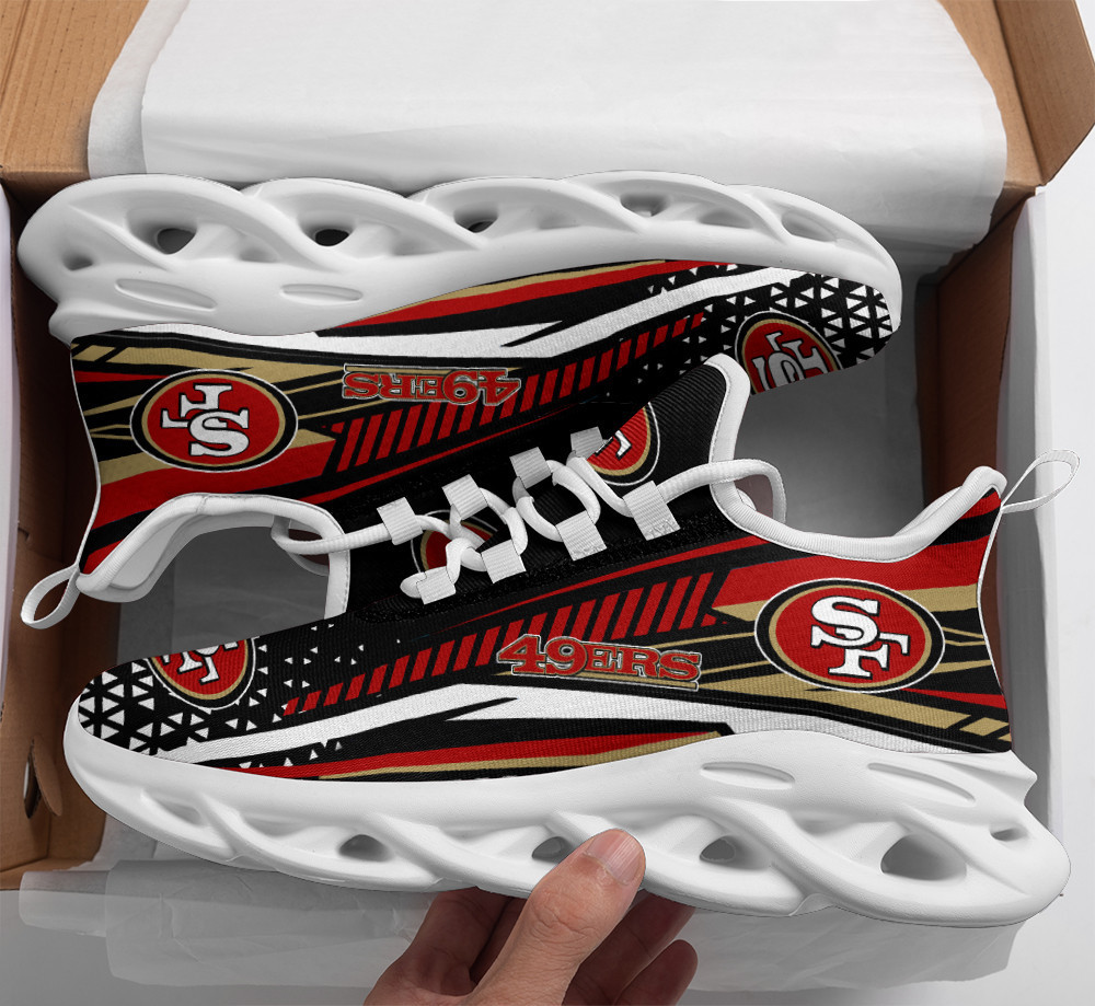 Ideafootwear San Francisco 49ers Max Soul Shoes Sneakers For Men And Women 73