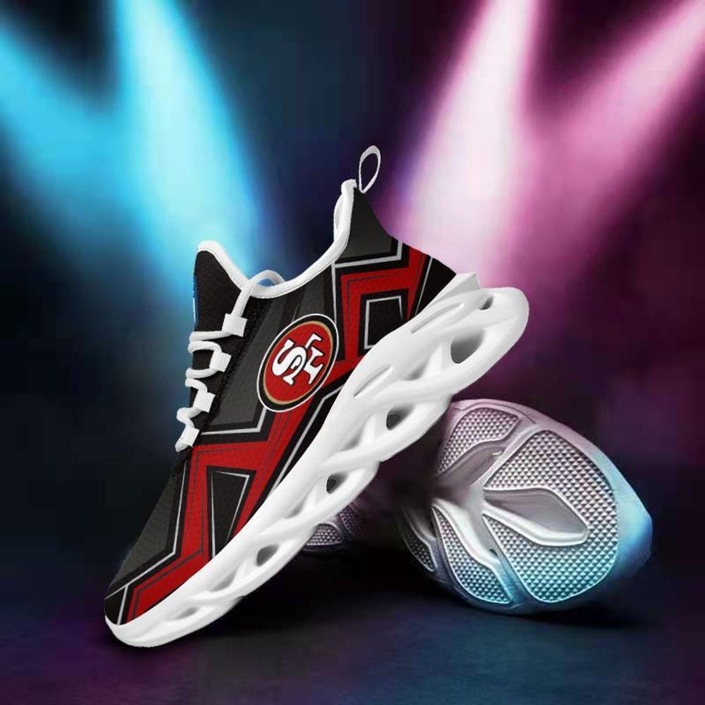 Ideafootwear San Francisco 49ers Max Soul Shoes Sneakers For Men And Women 42