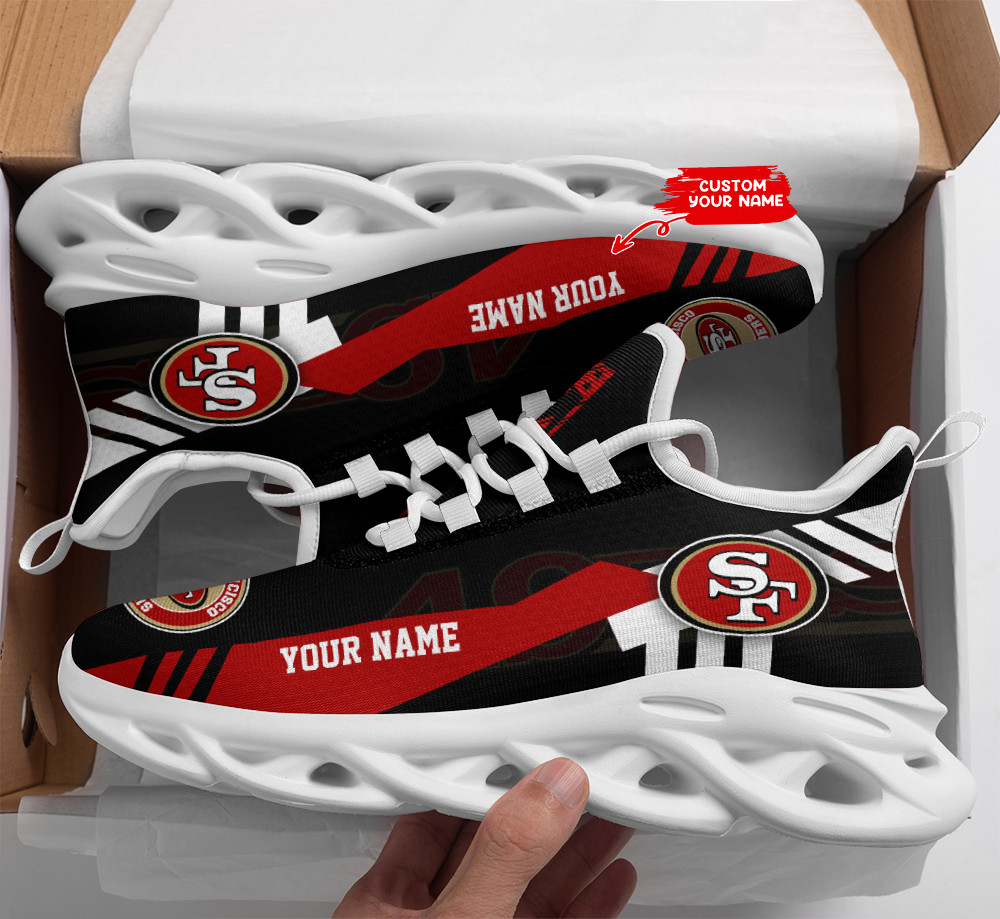Ideafootwear San Francisco 49ers Max Soul Shoes Sneakers For Men And Women 20