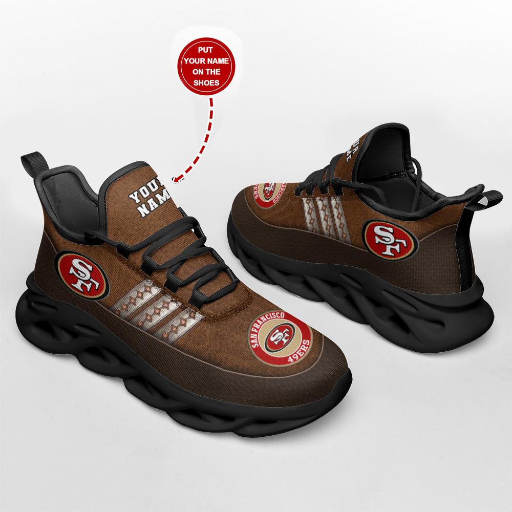 Ideafootwear San Francisco 49ers Max Soul Shoes Sneakers For Men And Women 16