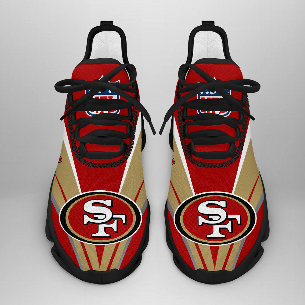 Ideafootwear San Francisco 49ers Max Soul Shoes Sneakers For Men And Women 106