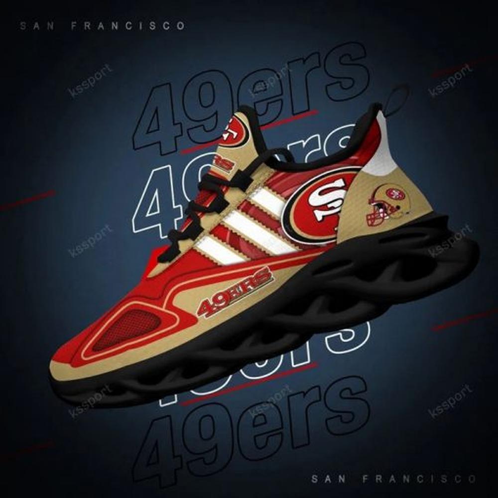 Ideafootwear San Francisco 49ers Max Soul Shoes Sneakers For Men And Women 89