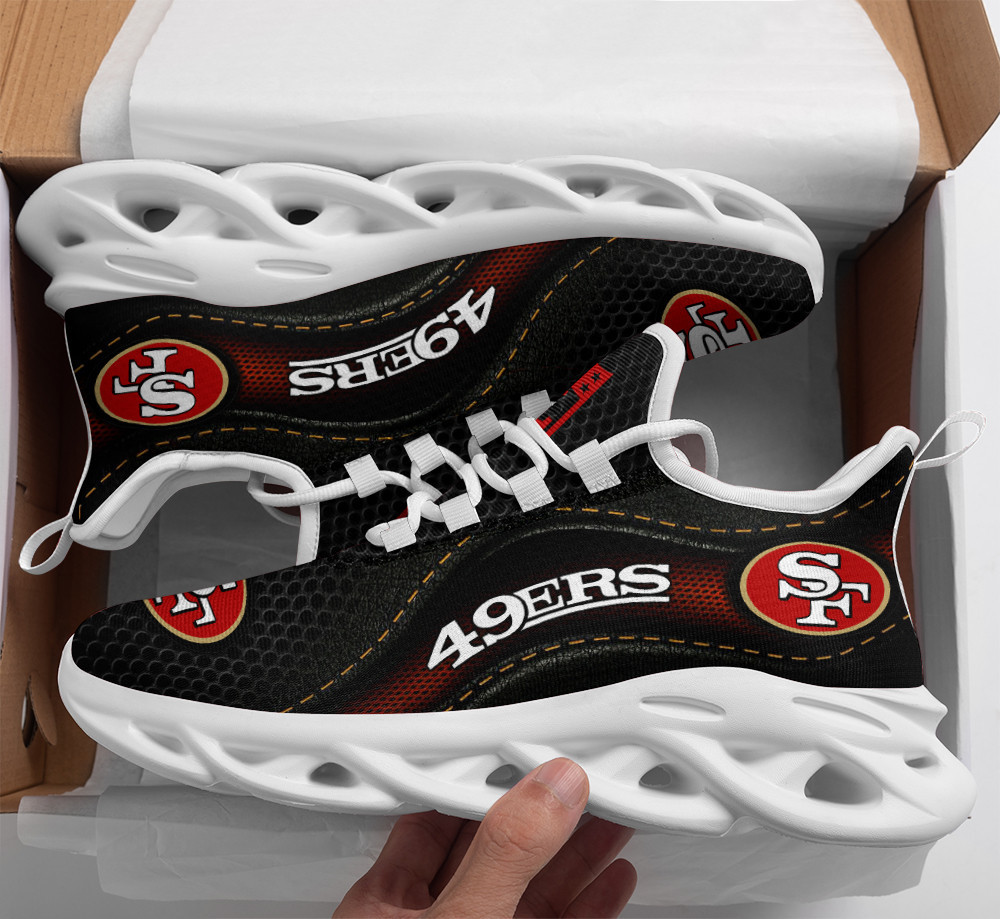 Ideafootwear San Francisco 49ers Max Soul Shoes Sneakers For Men And Women 31