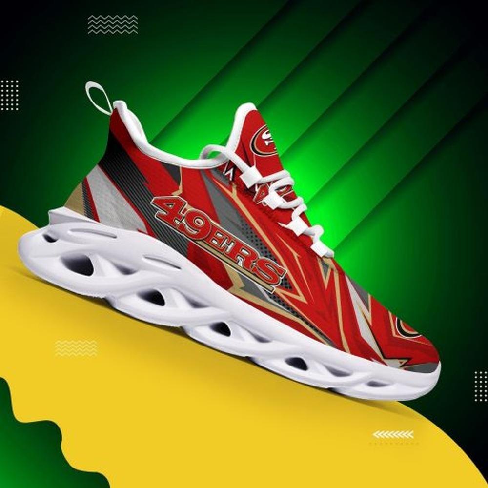 Ideafootwear San Francisco 49ers Max Soul Shoes Sneakers For Men And Women 34
