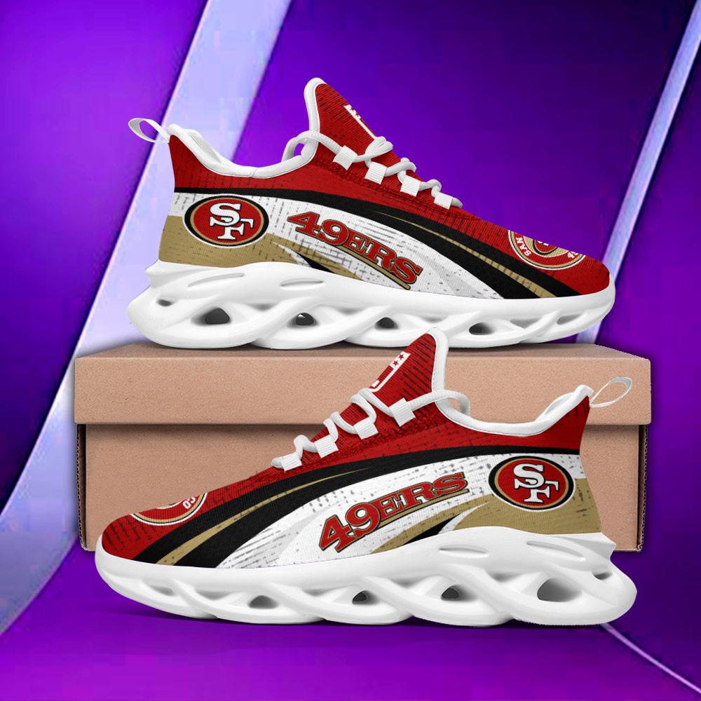 Ideafootwear San Francisco 49ers Max Soul Shoes Sneakers For Men And Women 57