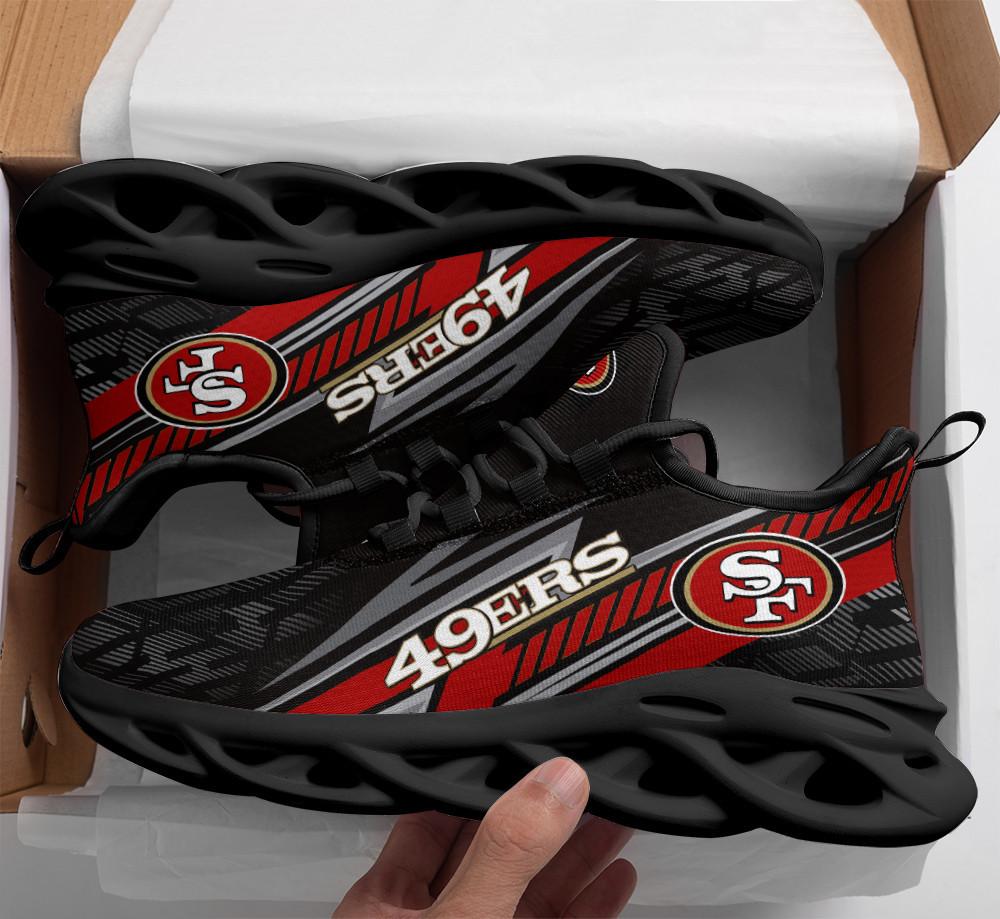 Ideafootwear San Francisco 49ers Max Soul Shoes Sneakers For Men And Women 51