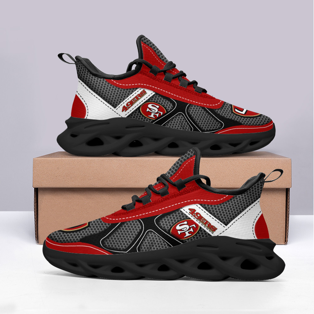 Ideafootwear San Francisco 49ers Max Soul Shoes Sneakers For Men And Women 60