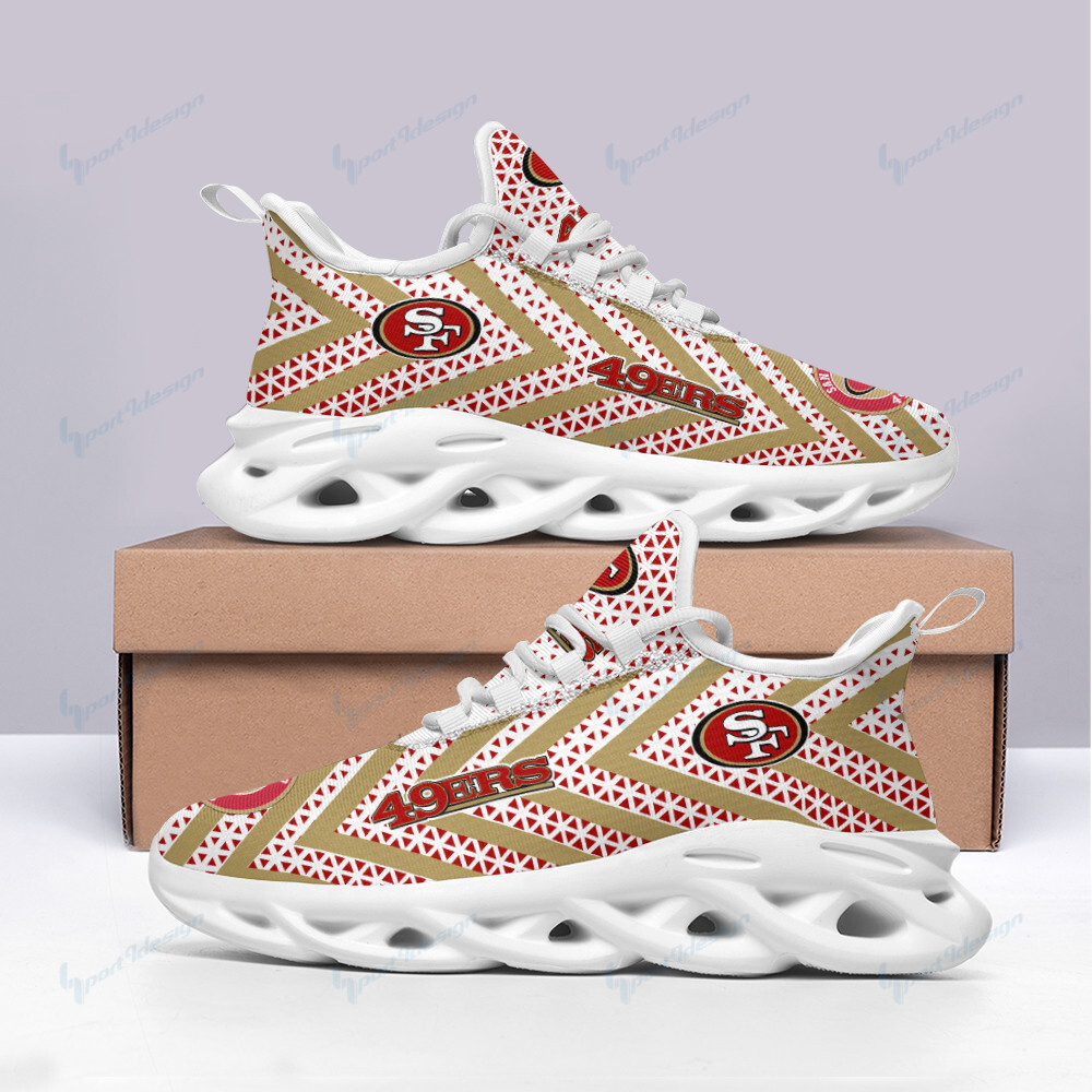 Ideafootwear San Francisco 49ers Max Soul Shoes Sneakers For Men And Women 92
