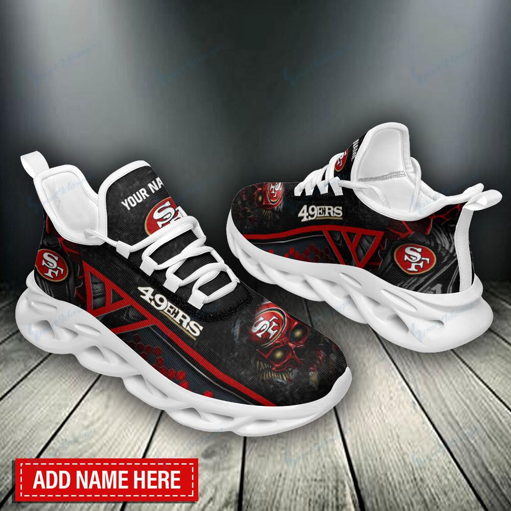 Ideafootwear San Francisco 49ers Max Soul Shoes Sneakers For Men And Women 4