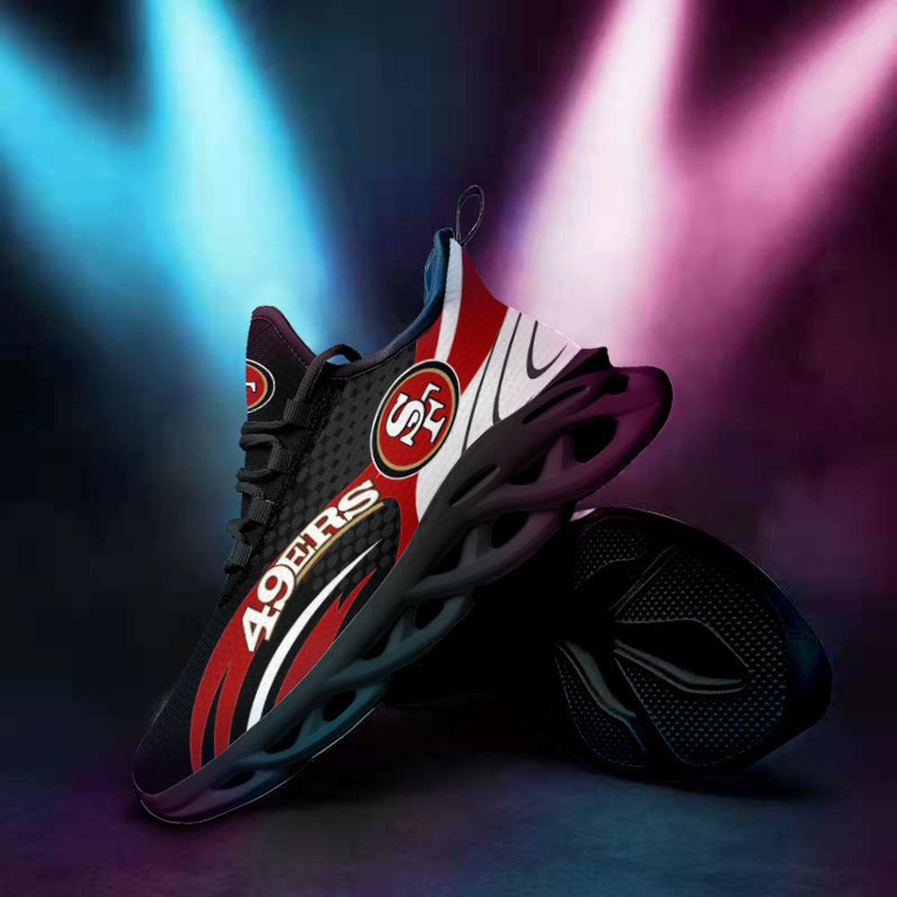Ideafootwear San Francisco 49ers Max Soul Shoes Sneakers For Men And Women 85
