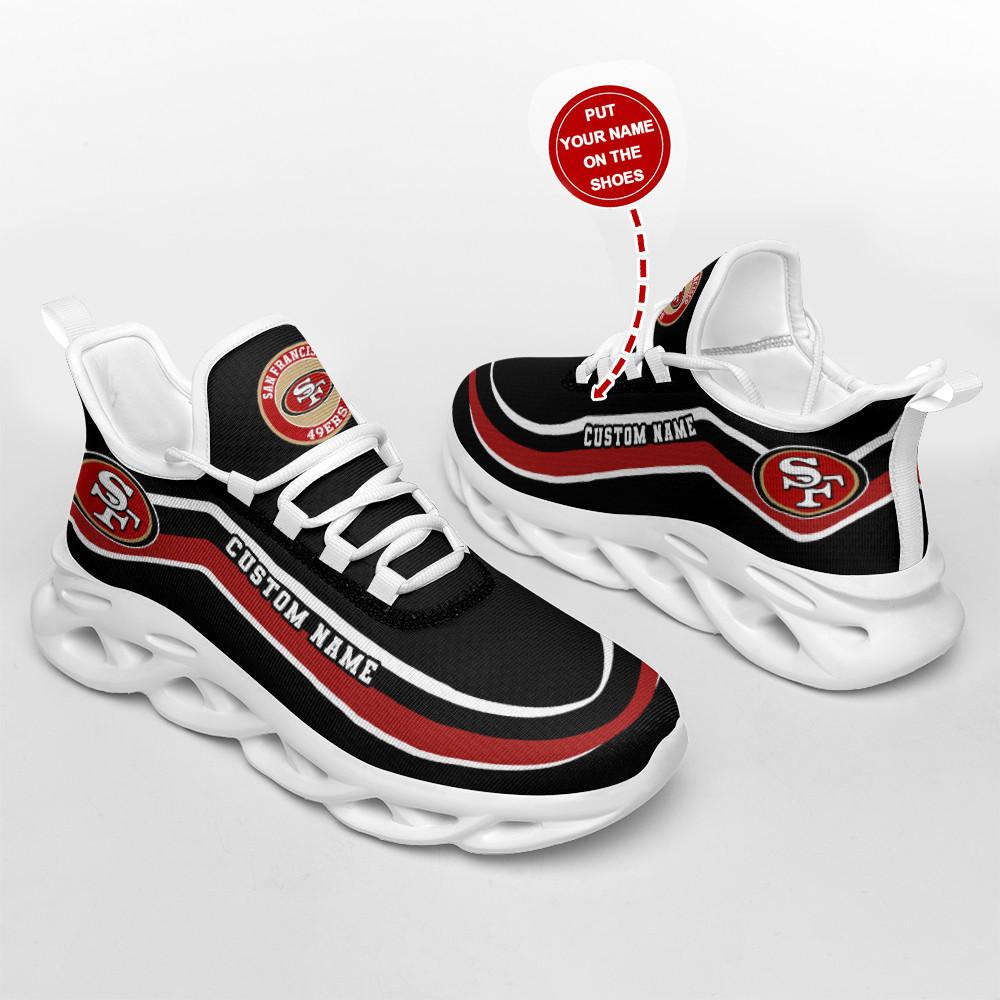 Ideafootwear San Francisco 49ers Max Soul Shoes Sneakers For Men And Women 12
