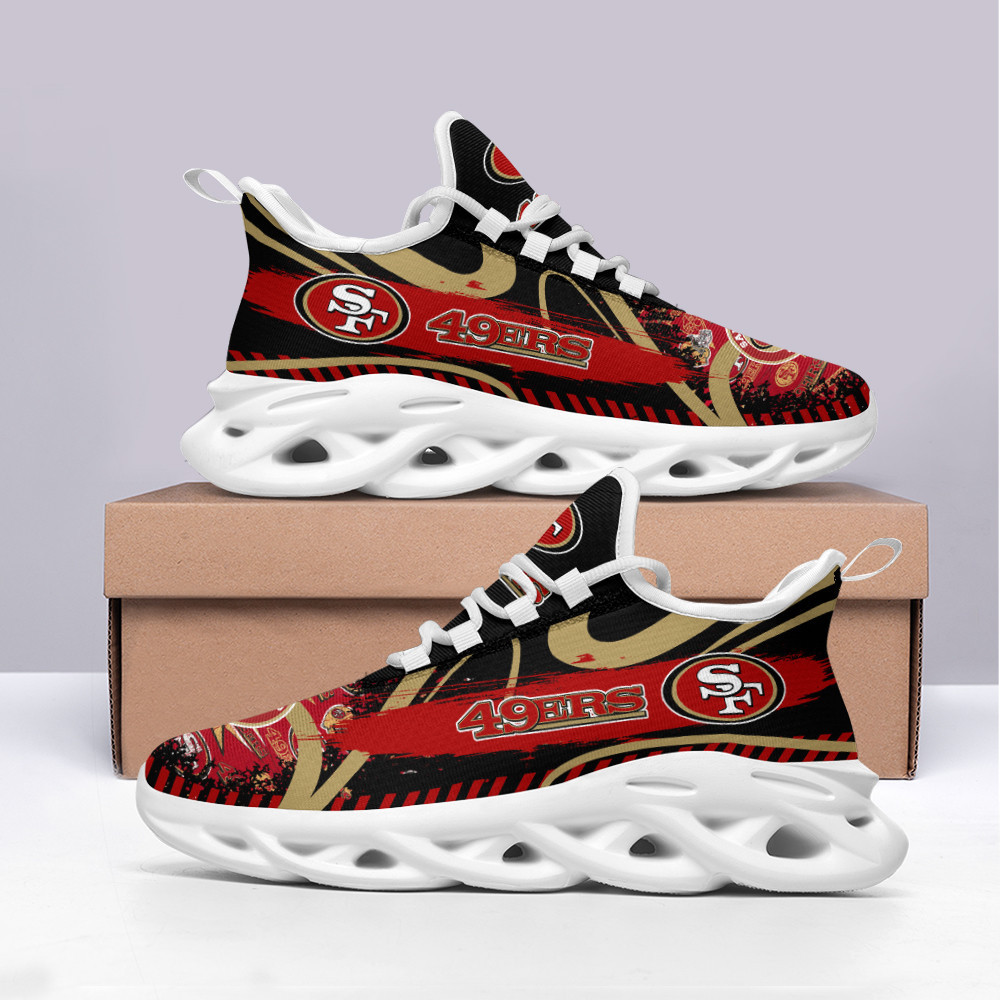 Ideafootwear San Francisco 49ers Max Soul Shoes Sneakers For Men And Women 61