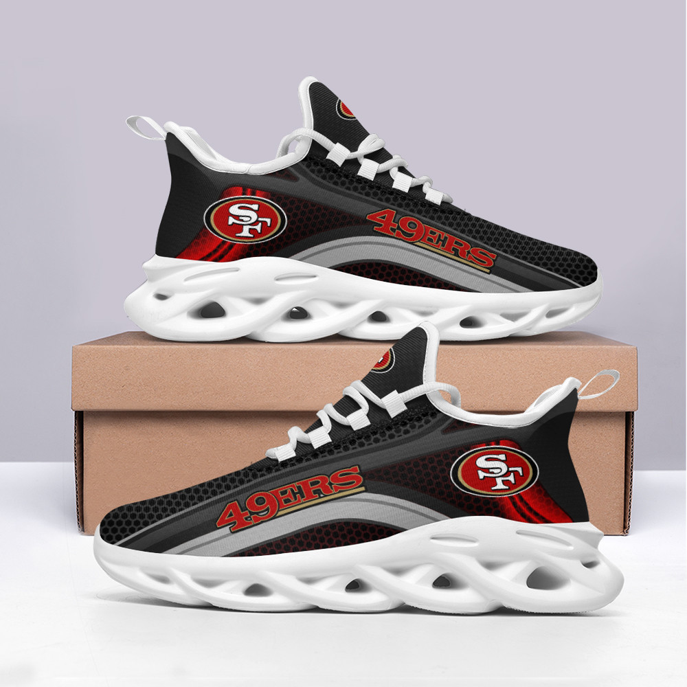Ideafootwear San Francisco 49ers Max Soul Shoes Sneakers For Men And Women 86