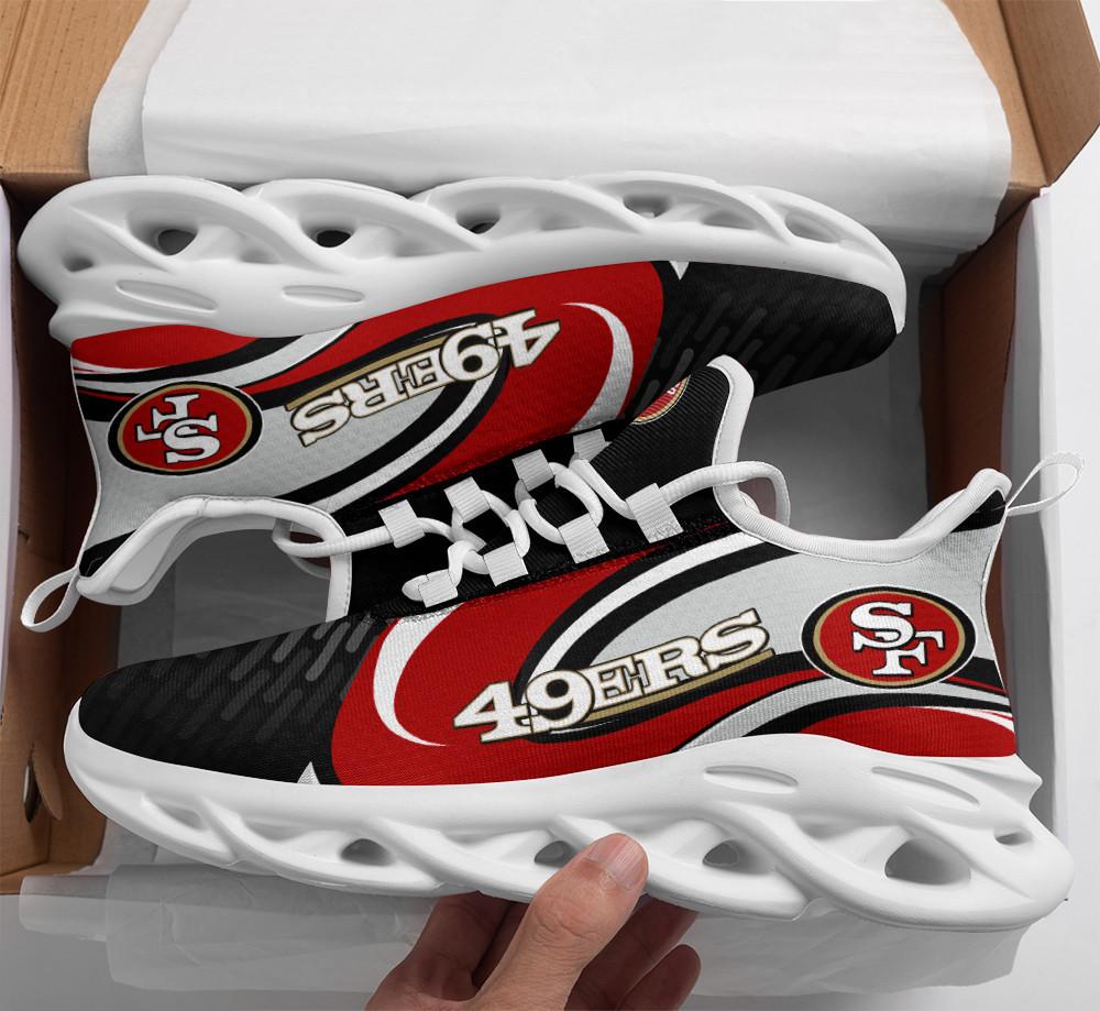 Ideafootwear San Francisco 49ers Max Soul Shoes Sneakers For Men And Women 78