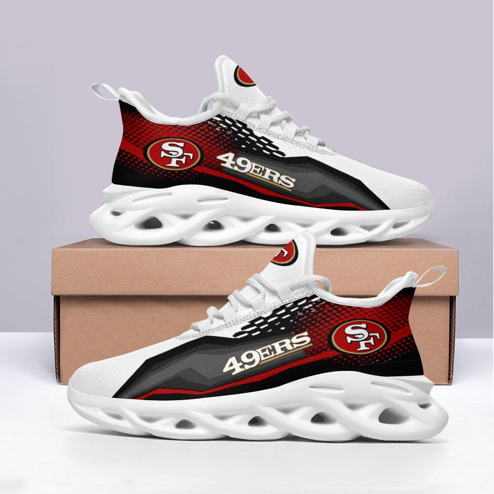 Ideafootwear San Francisco 49ers Max Soul Shoes Sneakers For Men And Women 33