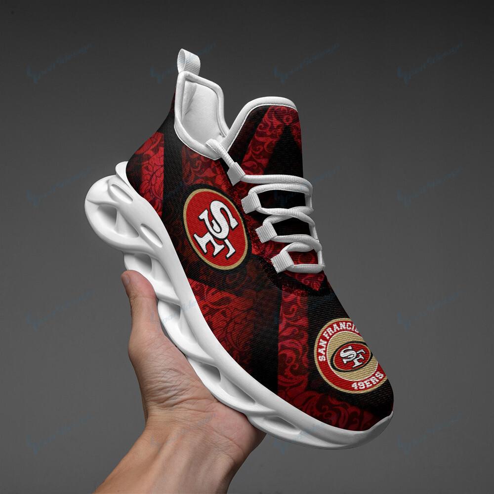 Ideafootwear San Francisco 49ers Max Soul Shoes Sneakers For Men And Women 80