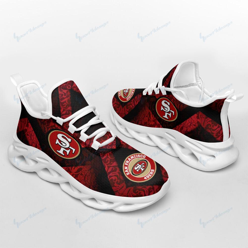 Ideafootwear San Francisco 49ers Max Soul Shoes Sneakers For Men And Women 80