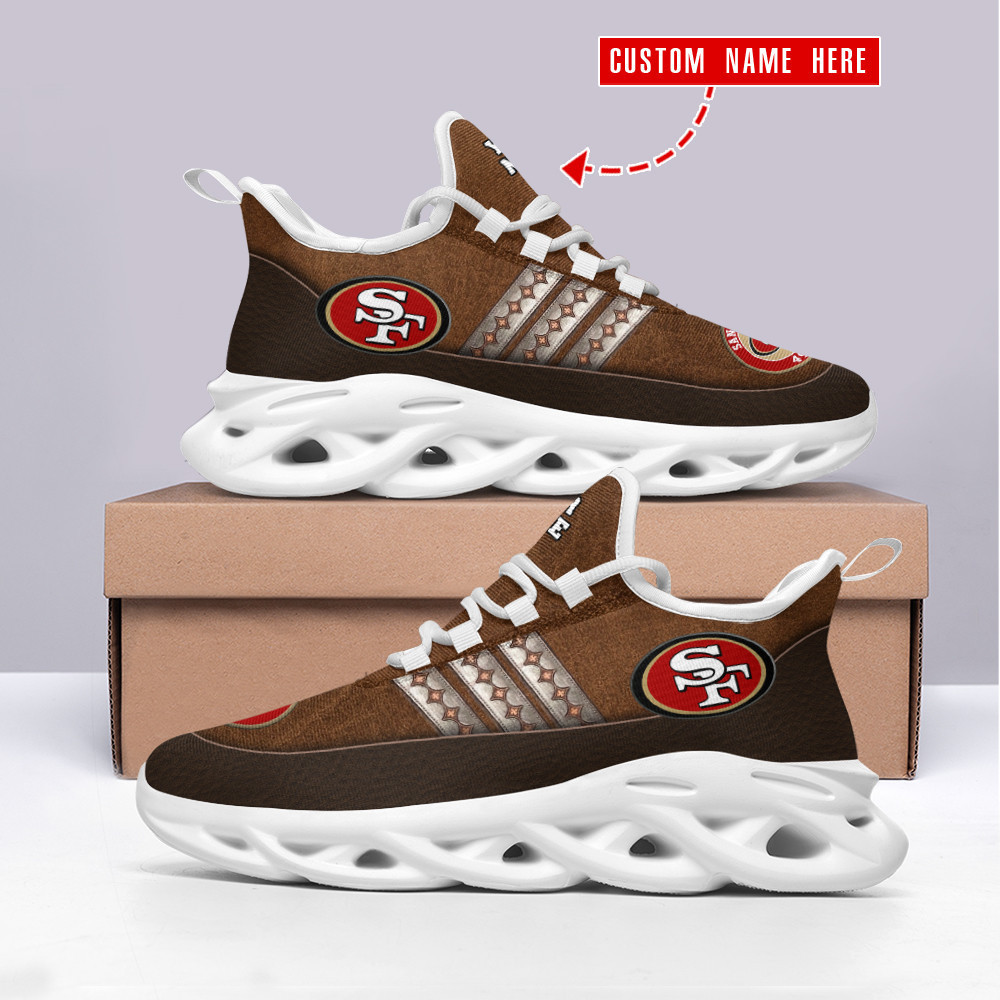 Ideafootwear San Francisco 49ers Max Soul Shoes Sneakers For Men And Women 16