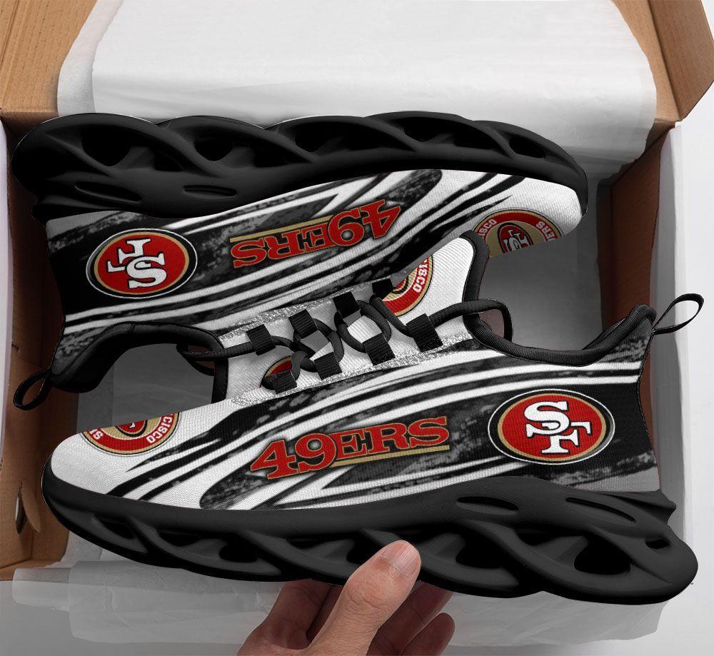 Ideafootwear San Francisco 49ers Max Soul Shoes Sneakers For Men And Women 38