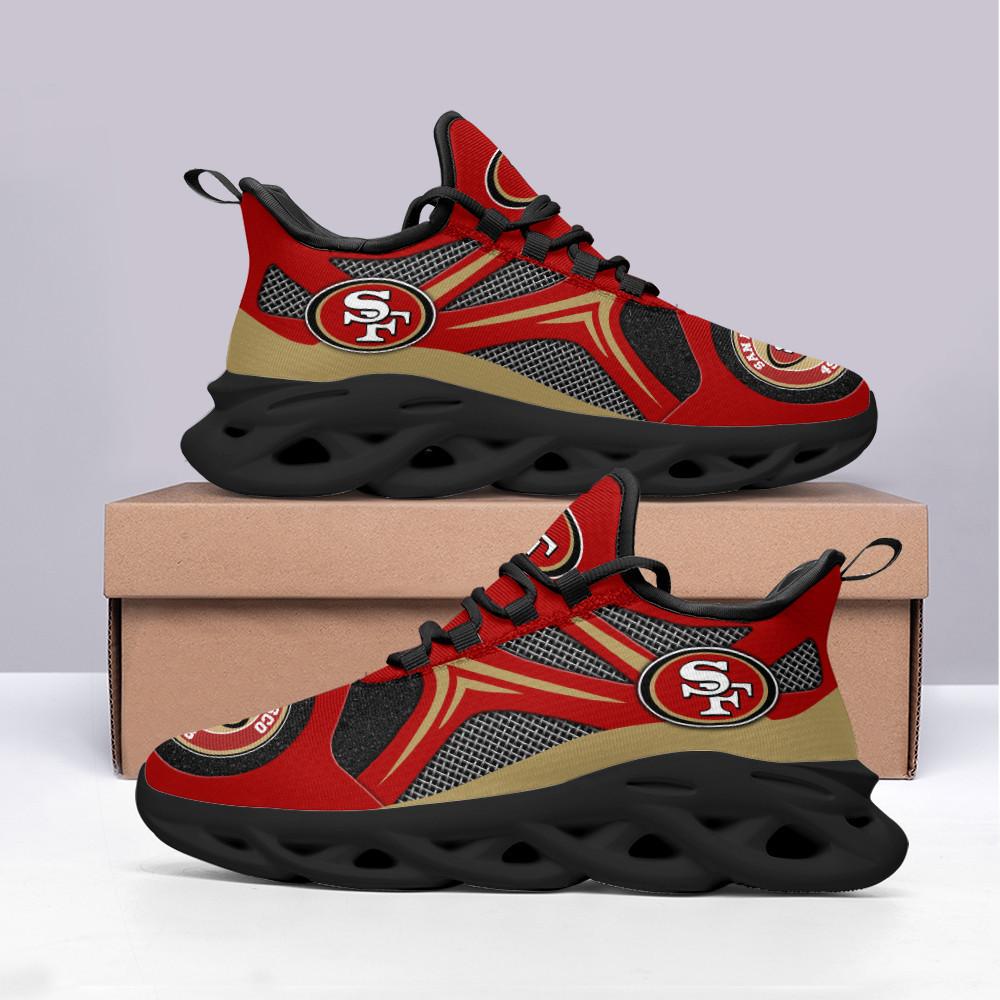 Ideafootwear San Francisco 49ers Max Soul Shoes Sneakers For Men And Women 58