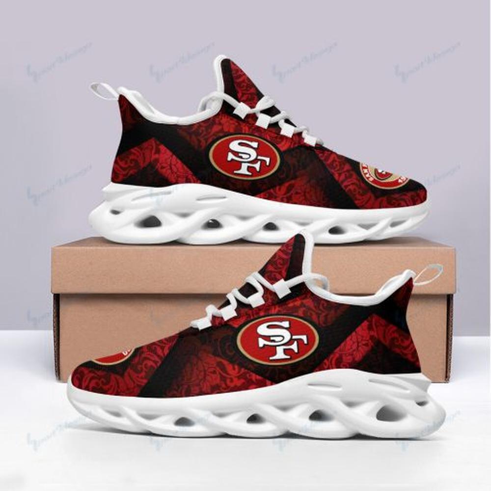 Ideafootwear San Francisco 49ers Max Soul Shoes Sneakers For Men And Women 80