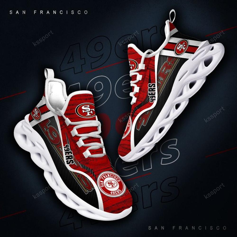 Ideafootwear San Francisco 49ers Max Soul Shoes Sneakers For Men And Women 87