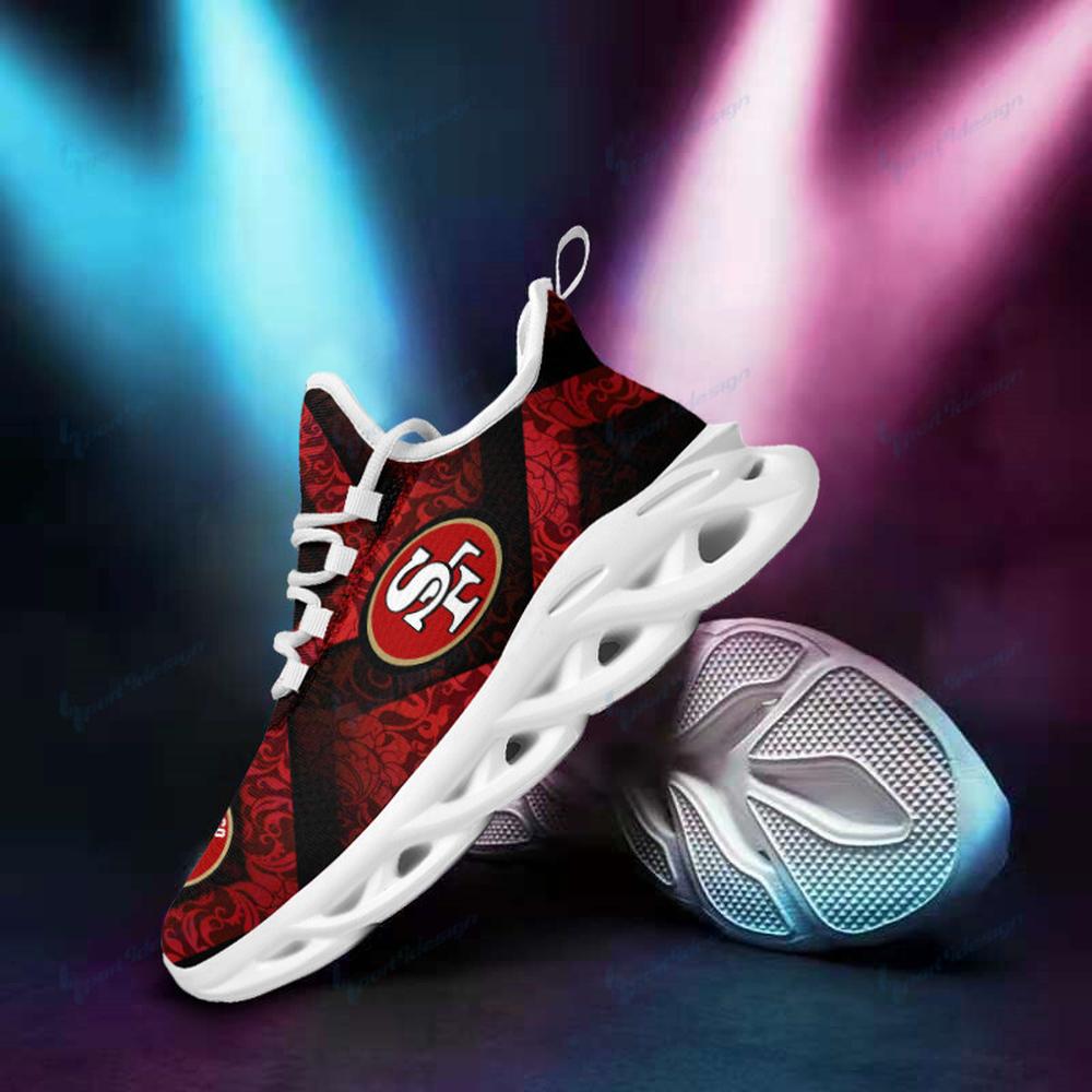 Ideafootwear San Francisco 49ers Max Soul Shoes Sneakers For Men And Women 80