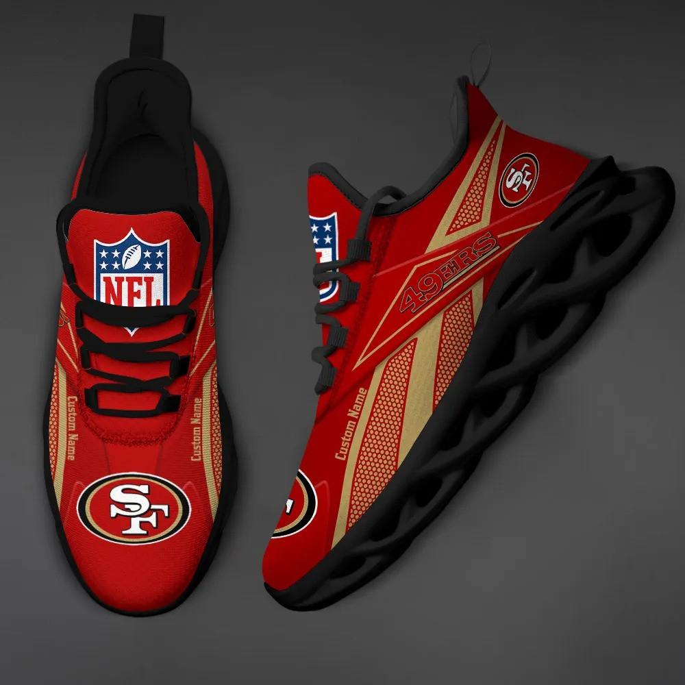 Ideafootwear San Francisco 49ers Max Soul Shoes Sneakers For Men And Women 17